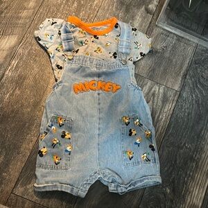 Disney Mickey Overalls